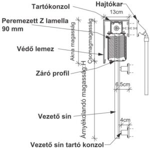 Zsaluzia terasz árnyékolás